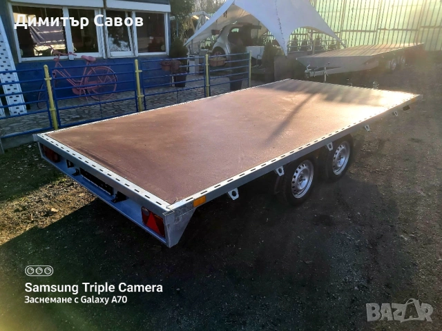 REPO FLAT 4.10 x 2.10м. за мотори, АТV/UTV до 750кg., снимка 4 - Ремаркета - 53465993