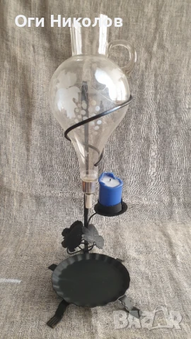 Оригинален декантер за вино, снимка 5 - Антикварни и старинни предмети - 51099647