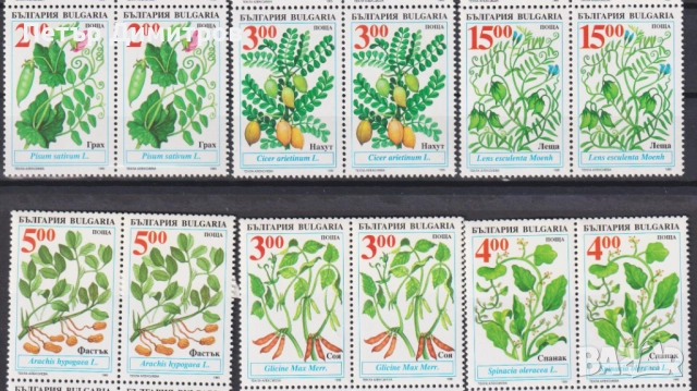 Чисти марки Авиация Самолети Фауна Минерали Флора Кино 1995 от България , снимка 12 - Филателия - 52829409