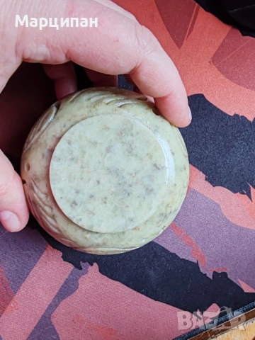 Каменна кутийка-поставка за ароматни пръчици, снимка 2 - Декорация за дома - 53147602