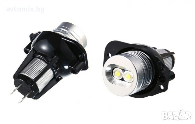 LED крушки за фарове Angel Eye Bmw E90, снимка 2 - Аксесоари и консумативи - 39623619
