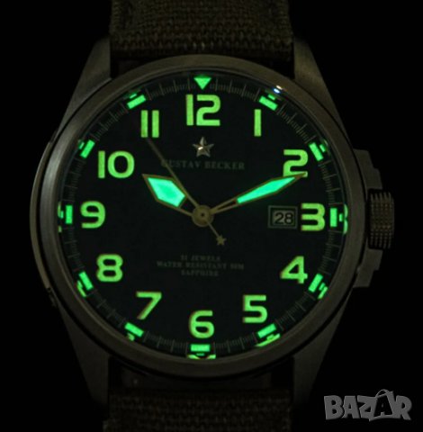 Gustav Becker NH35A 43mm, снимка 5 - Мъжки - 43557175