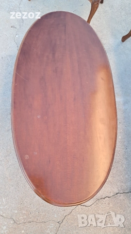 Комплект за хол барок махагон, снимка 11 - Дивани и мека мебел - 52536607