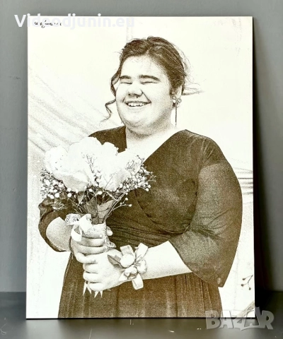 Гравирана снимка- картина, снимка 6 - Сувенири от дърво - 48218929