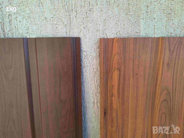 Облицовъчна ламарина с дървесна шарка , снимка 9 - Строителни материали - 24175379