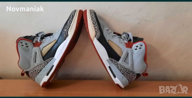 Jordan Spizike ‘Wolf Grey’, снимка 4 - Маратонки - 36474375