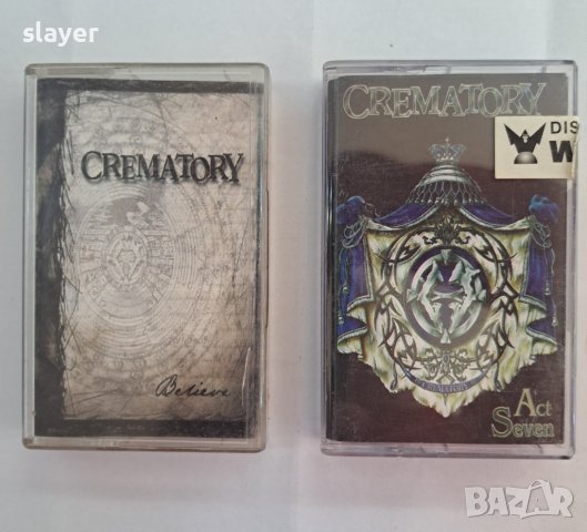 Оригинални касети Crematory, снимка 1 - Аудио касети - 43558271