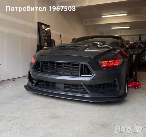 Dark Horse стил предна броня за Ford Mustang 2015 - 2017 и 2018 - 2023, снимка 7 - Части - 51146311