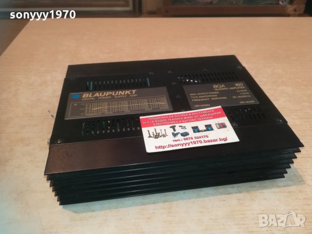 blaupunkt car amplifier-made in japan 0304211314, снимка 3 - Аксесоари и консумативи - 32408096