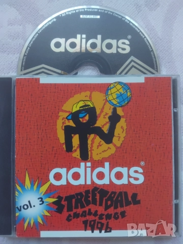  Adidas Streetball Challenge 1996 - Vol. 3 - матричен диск Hip - Hop  / RAP компилация