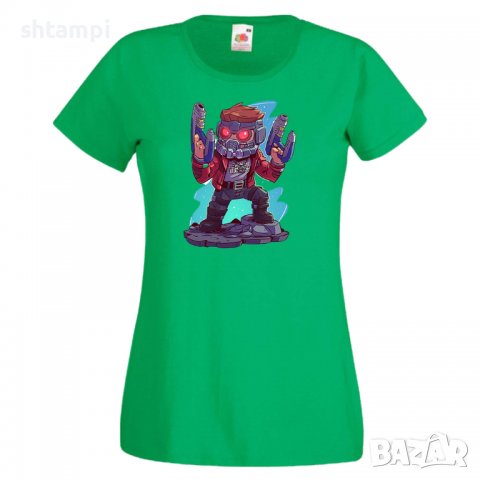 Дамска тениска Marvel Star Lord Игра,Изненада,Подарък,Геймър,, снимка 7 - Тениски - 36785950