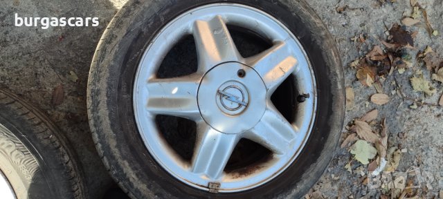 Алуминиеви джанти 15ки Opel Astra G - 250лв, снимка 5 - Гуми и джанти - 43238241