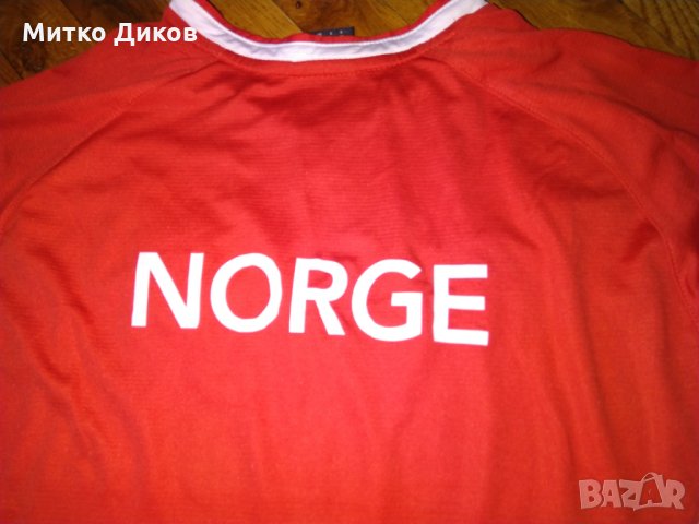 Норвегия футболна тениска дълъг ръкав размер С, снимка 6 - Футбол - 28351004