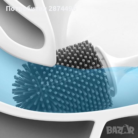 3687 Силиконова четка за баня, снимка 3 - Други стоки за дома - 36737062