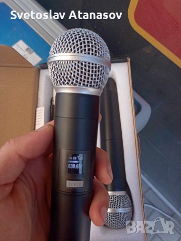 Комплект безжични микрофони , снимка 7 - Микрофони - 43860390