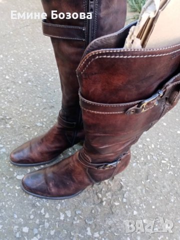 продавам ботуши-кожени,велурени, снимка 4 - Дамски ботуши - 38518384