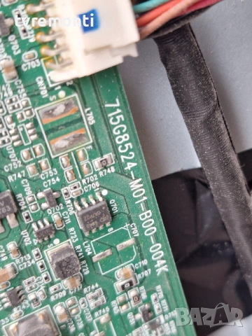 MAIN BOARD ,715G8524-M01-B00-004K за 43-инчов телевизор LG 43LJ500V с дисплей TPT430H3-DUYSHA.G REVS, снимка 2 - Части и Платки - 53253573