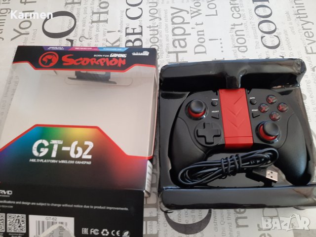 GAMEPAD GT-62 эа IOS ,ANDROID, снимка 2 - Аксесоари - 27608415