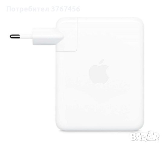 Оригинално Зарядно за MacBook, APPLE 220v Charger USB-C MX0J2ZM/A 140w, Бял, снимка 2 - Лаптоп аксесоари - 43079531