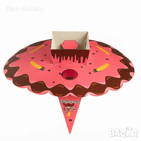 Кутия за чурос Сомбреро с място за сос, снимка 6 - Други - 51268224