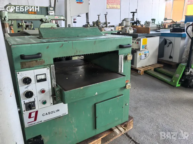 Щрайхмус на 630 мм с 4 ножа, 2 скорости с авт качване и сваляне на плота, 5.5 кв вис 250 мм, снимка 2 - Други машини и части - 50125307