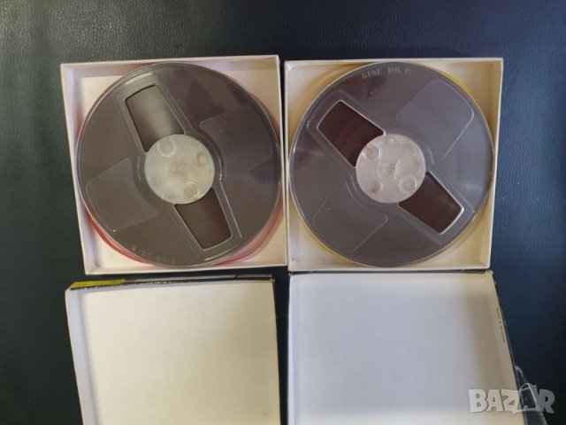 Лот от две магнетофонни ролки 15см С ленти и кутии. Комплекта за 30лв., снимка 3 - Декове - 39725256