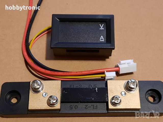 Цифров волтметър амперметър 100V 50A