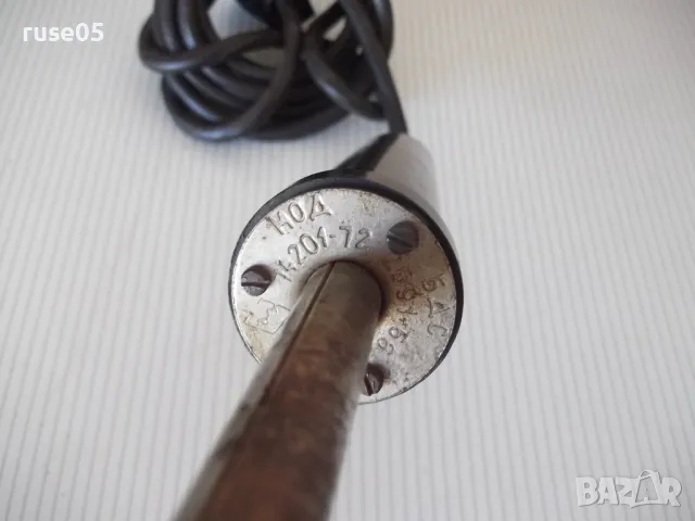 Поялник "14201-72 - 100 W" от соца работещ, снимка 5 - Поялници и запояване - 50102184