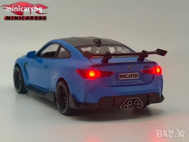 Метална количка: BMW M4, снимка 2 - Колекции - 50243107