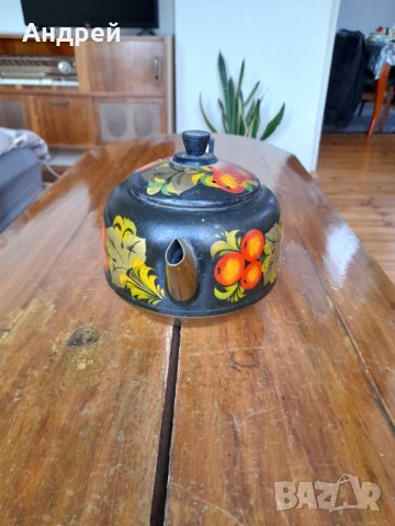 Стар чайник #32, снимка 2 - Антикварни и старинни предмети - 35116426