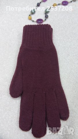 Дамски, вълнени,топли ръкавици, снимка 7 - Ръкавици - 35338570