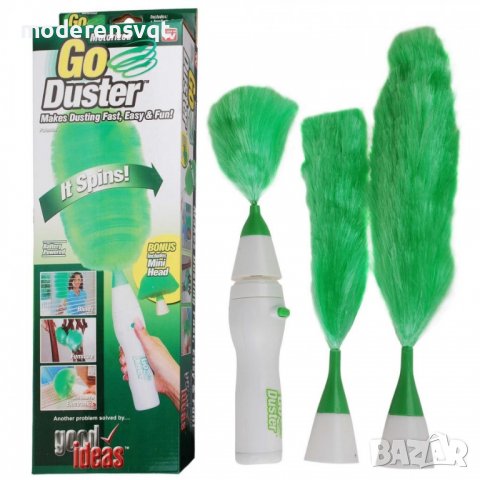 Четка за почистване на прах - Go Duster, снимка 3 - Мопове, кофи, четки и метли - 38978563