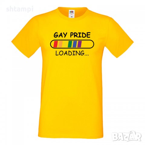  Мъжка тениска Pride  Loading Прайд,Празник.Повод,Изненада, снимка 8 - Тениски - 37102381