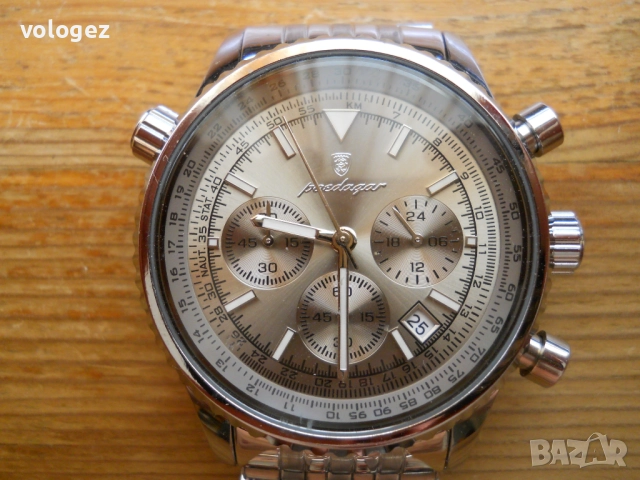 Мъжки кварцови часовници - хронографи, снимка 4 - Мъжки - 49362634