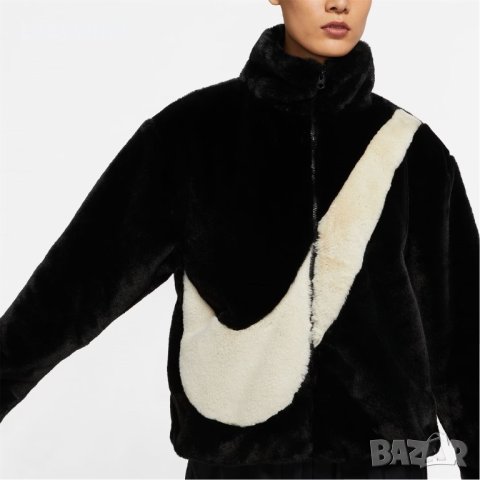 Палто с косъм Nike