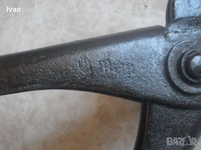 Масивни Клещи За огъване На Тръби-ф9мм-ф10мм-ф15мм-ф30мм-Полски/Български-Ретро/Винтидж-ОТЛИЧНИ, снимка 15 - Клещи - 37080936