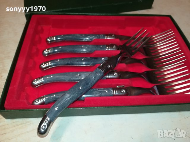 ФРЕНСКИ ВИЛИЦИ-LAGUIOLE 6БР 0412231018, снимка 8 - Антикварни и старинни предмети - 43264214