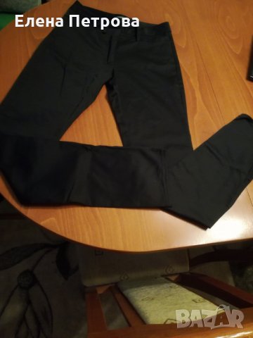Черен класически панталон размер 34