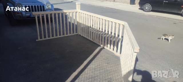 Дървен парапет, снимка 5 - Декорация за дома - 51233527