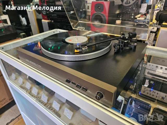 Грамофон Metz TX 4984 Direct Drive В отлично техническо и визуално състояние., снимка 8 - Грамофони - 52482275