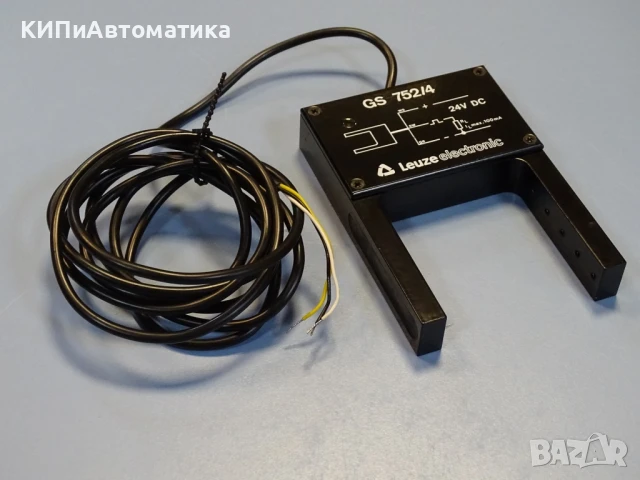 фотоелектрически сензор Leuze Electronic GS 752/4 Forked Photoelectric sensor, снимка 9 - Резервни части за машини - 50909355