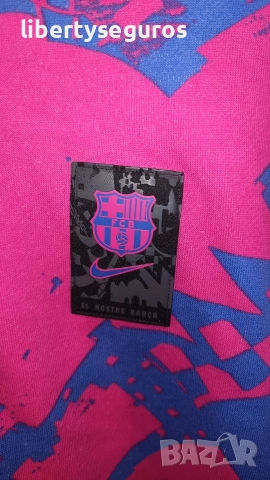 Nike BARÇA 21/22 Full Zip Club Hoodie, снимка 3 - Спортни дрехи, екипи - 53376620