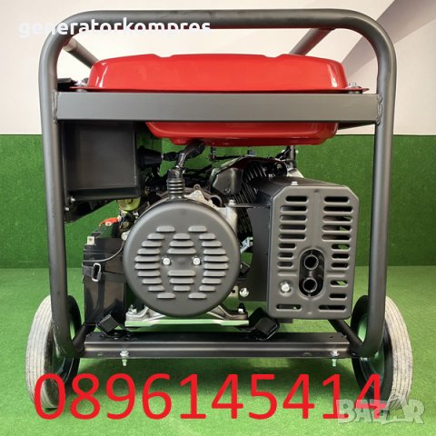 Генератор за ток 6,5 KW монофазен - медни ротор и статор, снимка 3 - Генератори - 43151360