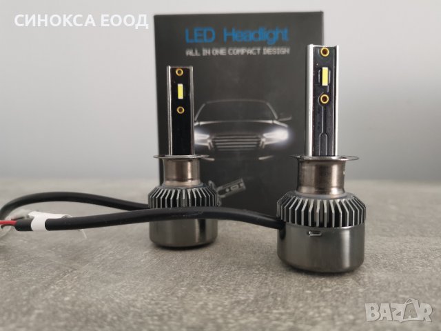 LED крушки за основни фарове H1 Н7 Н11 НВ3 НВ4 M-Tech LSF, снимка 3 - Аксесоари и консумативи - 38414600