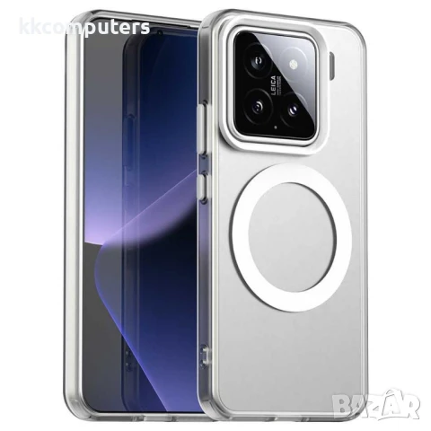 Xiaomi 15 Pro– PC + TPU Удароустойчив Калъф и Протектор с MagSafe
