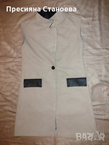  Дълъг елек MEGZ, снимка 1