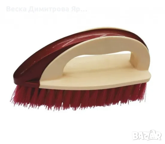 Четка за почистване с дръжка тип „ютия“ – 17 х 6 см, снимка 2 - Други стоки за дома - 49321362