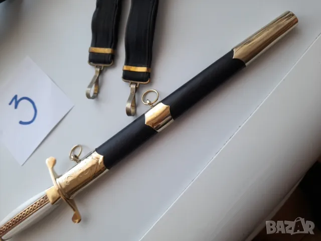 Кортик на Военноморския флот 3 обр.1951г., снимка 2 - Колекции - 49114186
