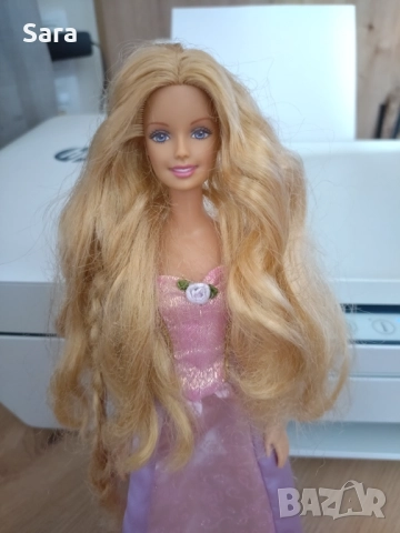 барби рапунцел с дълга плитка, снимка 1