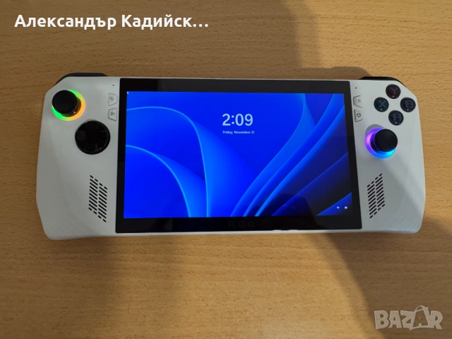 Asus ROG Ally Z1 Extreme + Всички Оригинални аксесоари, снимка 2 - Други игри и конзоли - 52493155